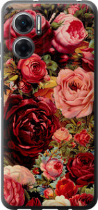 Чехол Цветущие розы для Xiaomi Redmi Note 11E