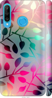 Чехол Листья для Huawei P30 Lite