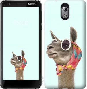 

Чохол Модна лама на Nokia 3.1 753484