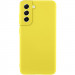 Чехол Silicone Cover Lakshmi Full Camera (AA) для Samsung Galaxy S21 FE (Желтый / Flash)
