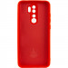 Фото Чехол Silicone Cover Lakshmi Full Camera (AA) для Xiaomi Redmi Note 8 Pro (Красный / Red) на vchehle.ua