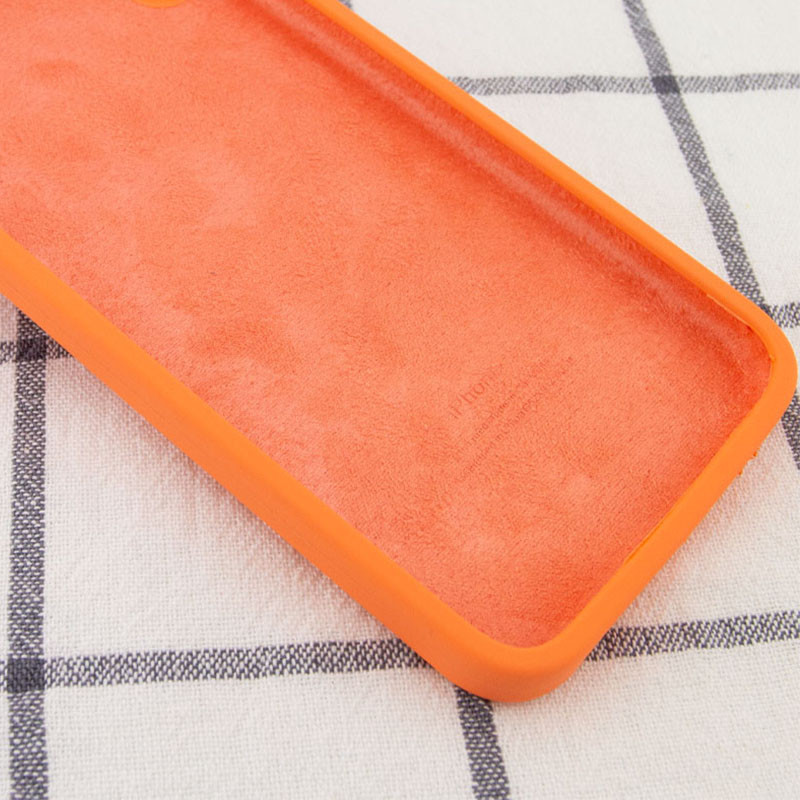 Фото Чехол Silicone Case Square Full Camera Protective (AA) для Apple iPhone 7 plus / 8 plus (5.5") (Оранжевый / Papaya) в магазине vchehle.ua