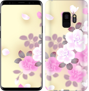

Чехол Японские цветы для Samsung Galaxy S9 653577