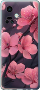 Чехол Пурпурная сакура для Tecno Camon 19 Pro (CI8n)