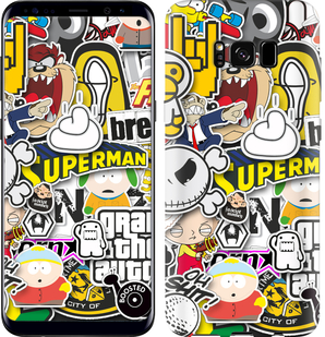 

Чохол Popular logos на Samsung Galaxy S8 627779