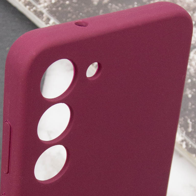 Заказать Чехол Silicone Cover Lakshmi Full Camera (AAA) для Samsung Galaxy S24 (Бордовый / Plum) на vchehle.ua