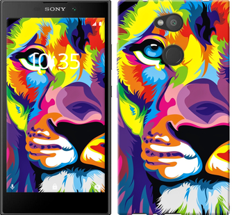 

Чохол Різнобарвний лев на Sony Xperia L2 H4311 639565