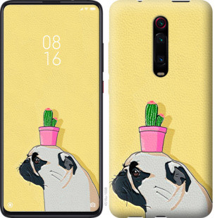

Чохол Мопс з кактусом для Xiaomi Redmi K20 874722