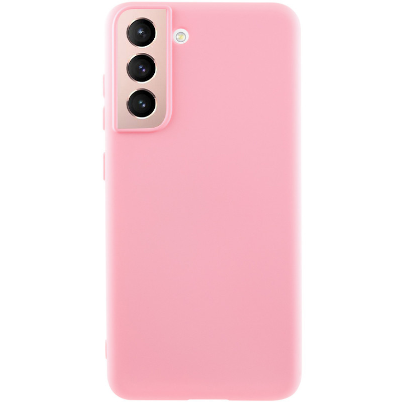 Чехол Silicone Cover Lakshmi (AA) для Samsung Galaxy S21 (Розовый / Pink)