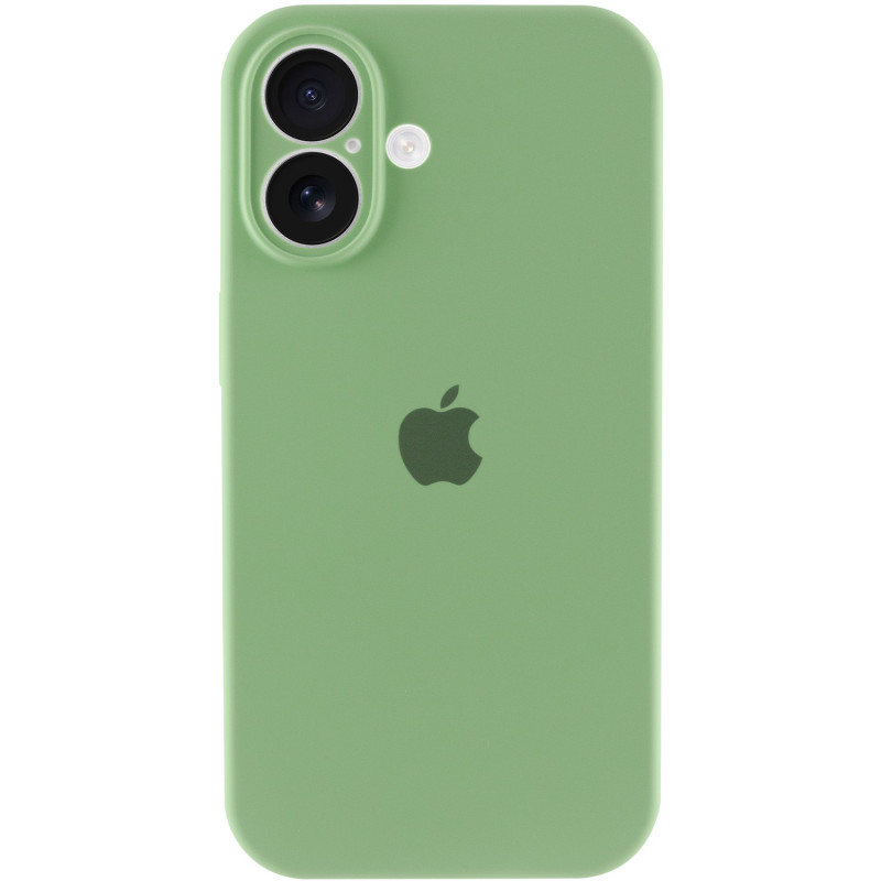 Купити Чохол Silicone Case Full Camera Protective (AA) на Apple iPhone 16 (6.1") (М'ятний / Mint) на vchehle.ua