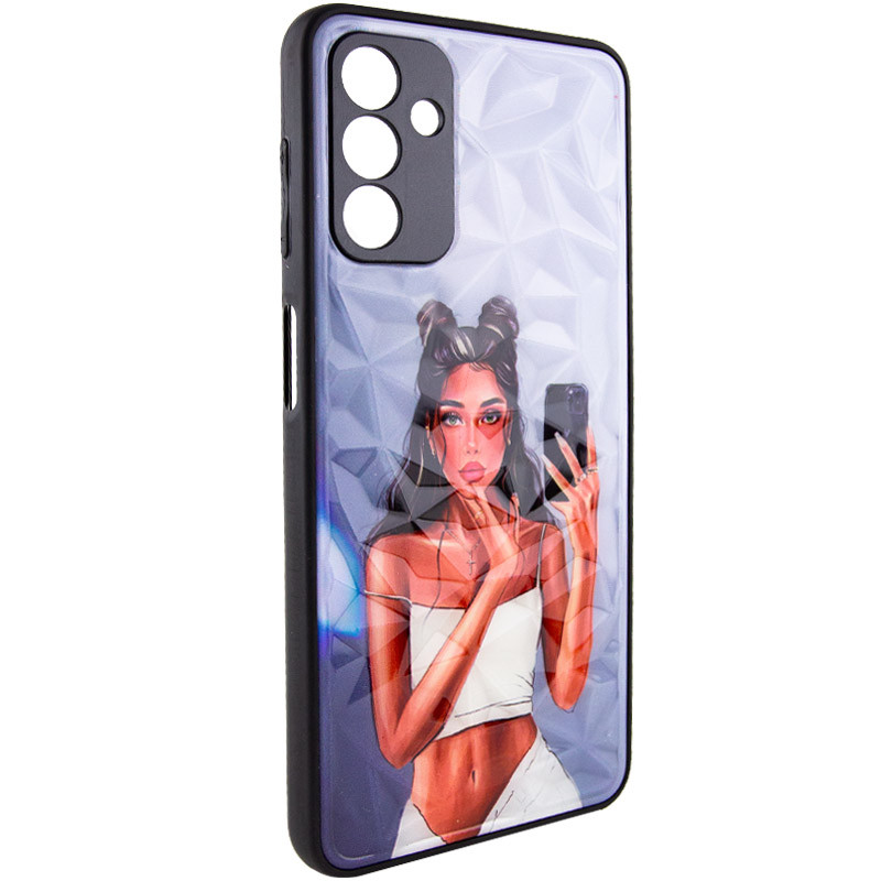 TPU+PC чохол Prisma Ladies на Samsung Galaxy A34 5G (Black in White)