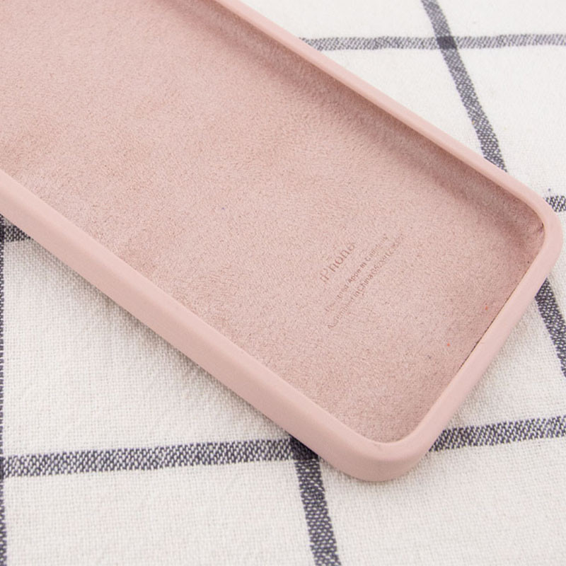 Фото Чехол Silicone Case Square Full Camera Protective (AA) для Apple iPhone 11 Pro Max (6.5") (Розовый / Pink Sand) в магазине vchehle.ua