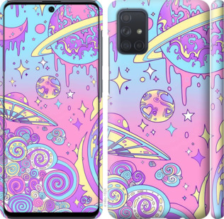 

Чехол Розовая галактика для Samsung Galaxy A71 2020 A715F 878510