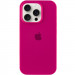 Чехол Silicone Case Full Protective (AA) для Apple iPhone 13 Pro Max (6.7") (Красный / Rose Red)