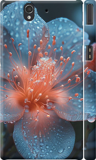 Чехол Роса на цветке для Sony Xperia Z C6602