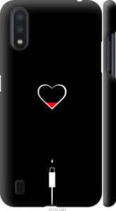 Чехол Подзарядка сердца для Samsung Galaxy A01 A015F