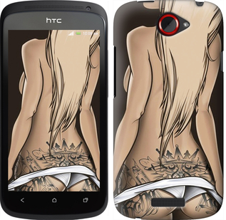 

Чохол Дівчина з татуюванням на HTC One S z560e 644189