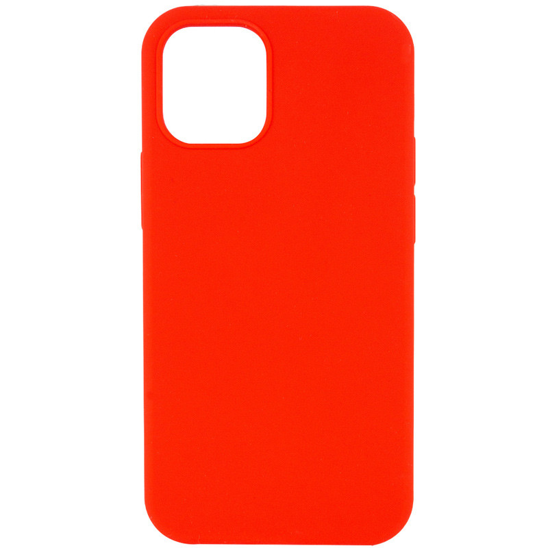 Чохол Silicone Case Full Protective (AA) NO LOGO на Apple iPhone 11 (6.1") (Червоний / Red)