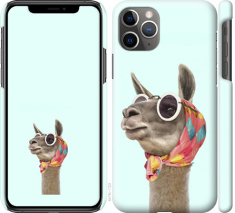 

Чехол Модная лама для iPhone 11 Pro Max 779304