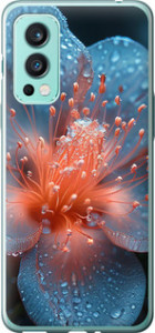 Чехол Роса на цветке для OnePlus Nord 2