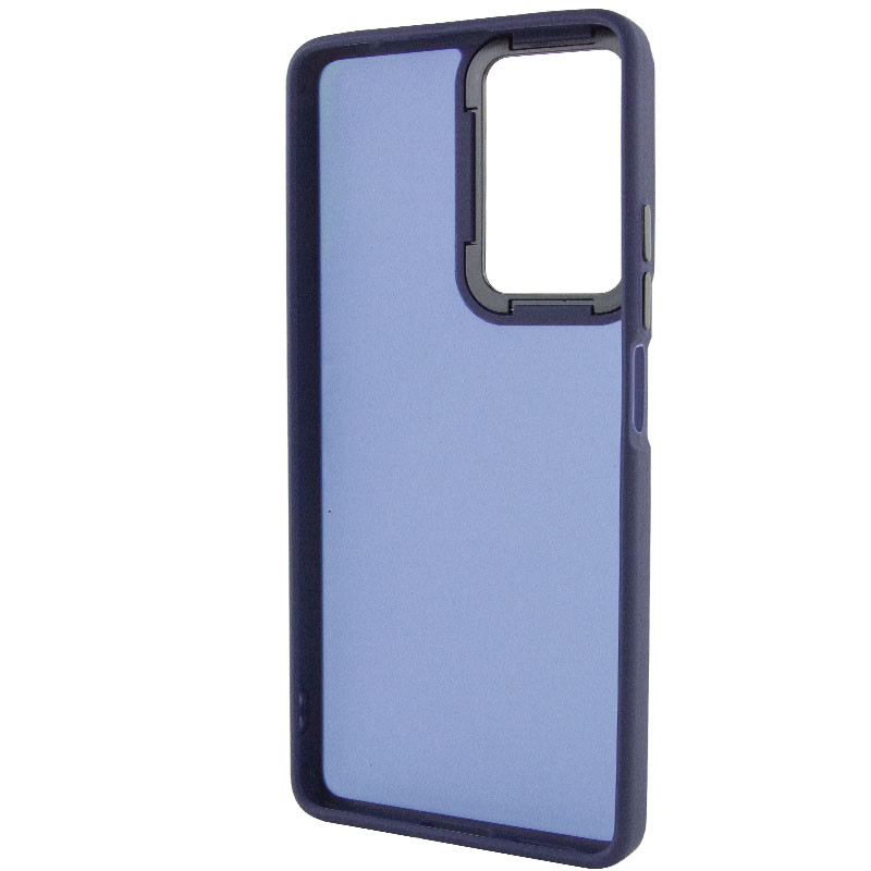 Фото Чехол TPU+PC Lyon Frosted для Realme C55 (Navy Blue) в магазине vchehle.ua