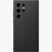 Кожаный чехол Leather Case (AAA) для Samsung Galaxy S24 Ultra (Black)