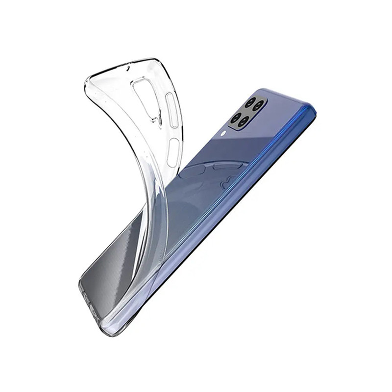 TPU чохол Epic Transparent 1,0mm на Samsung Galaxy A22 4G / M32 (Прозорий (прозорий)) в магазині vchehle.ua