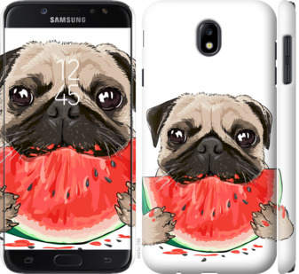 

Чохол Мопс і кавун на Samsung Galaxy J7 J730 (2017) 843476