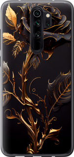 Чохол Троянда 3 на Xiaomi Redmi Note 8 Pro