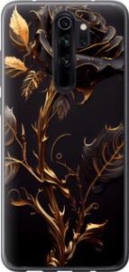 Чохол Троянда 3 на Xiaomi Redmi Note 8 Pro