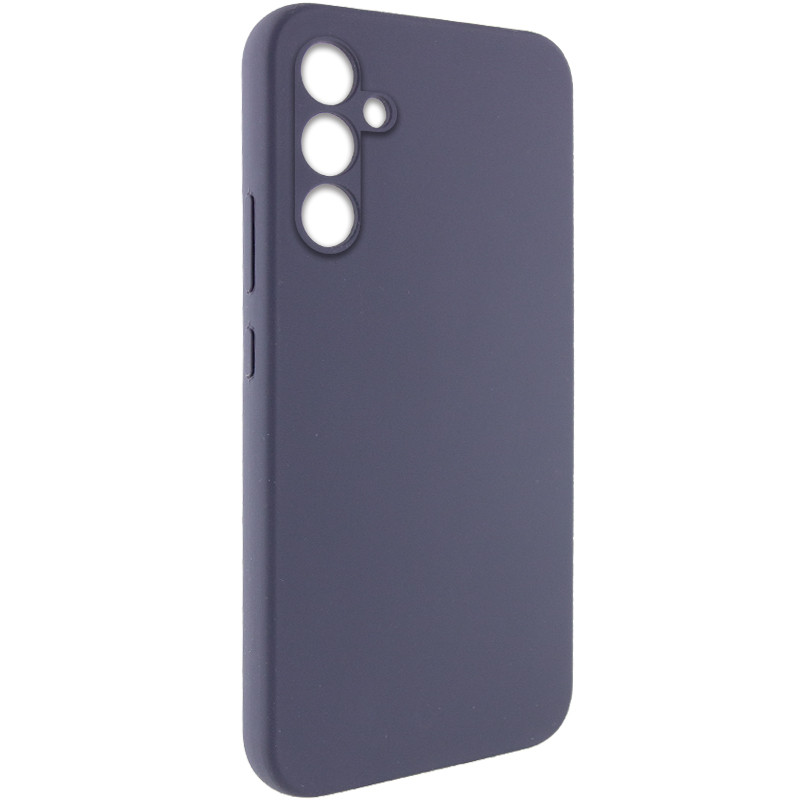 Фото Чохол Silicone Cover Lakshmi Full Camera (AAA) на Samsung Galaxy A54 5G (Сірий / Dark Gray) на vchehle.ua