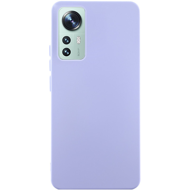 Чохол Silicone Cover Lakshmi (AA) на Xiaomi 12T / 12T Pro (Бузковий / Dasheen)