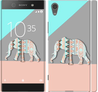 

Чехол Узорчатый слон для Sony Xperia XA1 452801