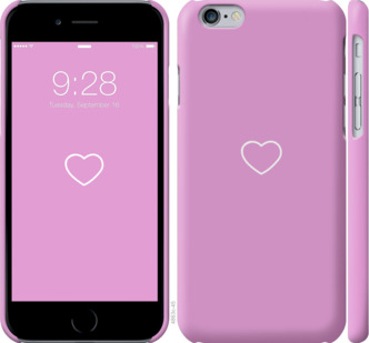 

Чехол Сердце 2 для iPhone 6s (4.7'') 912090