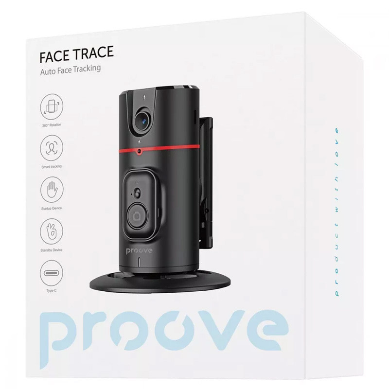 Фото Монопод для селфі Proove Face Trace Auto Face Tracking (95mm) в маназині vchehle.ua