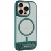 TPU+PC чехол Stand case для Apple iPhone 15 Pro Max (6.7") (Green)