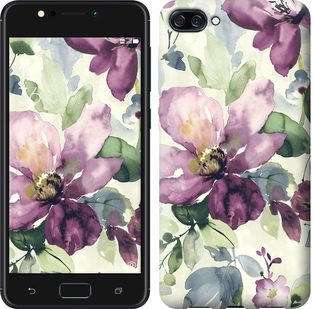 

Чехол Цветы акварелью для Asus ZenFone 4 Max ZC520KL 632001