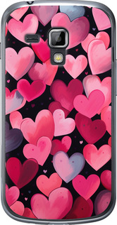 

Чехол Сердечки 4 для Samsung Galaxy S Duos s7562 1646302