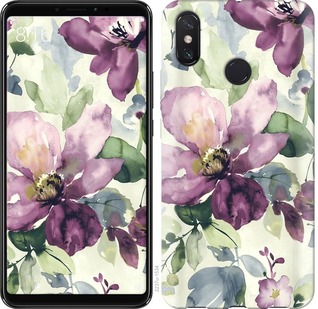 

Чохол Квіти аквареллю на Xiaomi Mi Max 3 668342