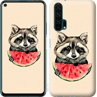 

Чехол Енотик с арбузом для Huawei Honor 20 Pro 799952