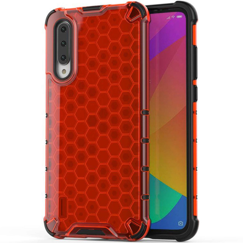 

Ударопрочный чехол Honeycomb для Xiaomi Mi CC9e (Красный) 762333