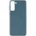 Силіконовий чохол Candy на Samsung Galaxy S21+ (Синій / Powder Blue)