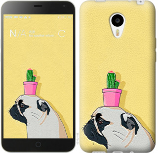 

Чохол Мопс з кактусом на Meizu M1/M1 mini 795668