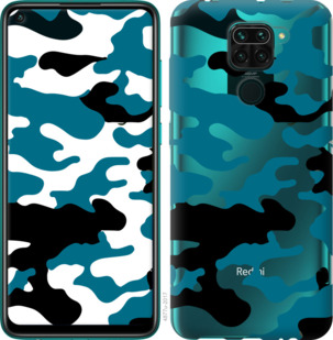 

Чехол Камуфляж прозрачный фон для Xiaomi Redmi Note 9 934467