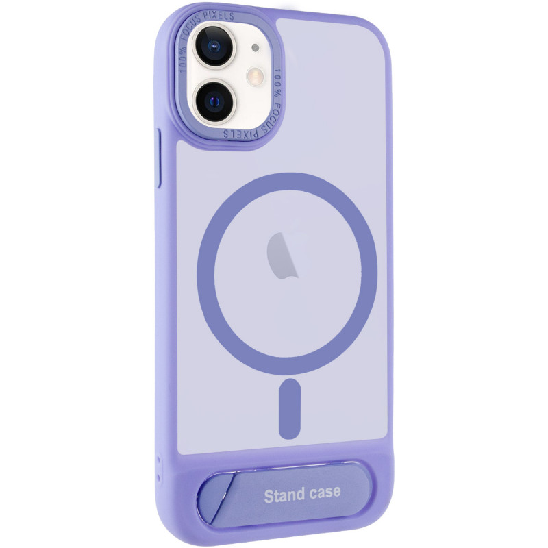 TPU+PC чехол Stand case для Apple iPhone 11 (6.1") (Light blue)