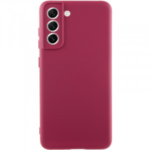 Чехол TPU GETMAN Liquid Silk Full Camera для Samsung Galaxy S21