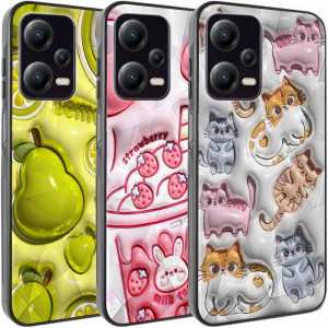 TPU+PC чехол Prisma Fluffie для Xiaomi Poco X5 5G