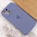 Чехол Silicone Case Full Camera Protective (AA) для Apple iPhone 15 (6.1") (Серый / Lavender Gray) в магазине vchehle.ua