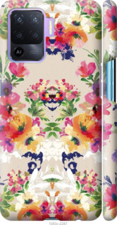 

Чехол Цветочный узор для Oppo A94 1389740