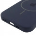 Купити Чохол Silicone Case Full Protective (AA) with Magnetic Safe на Apple iPhone 12 Pro Max (6.7") (Темно-синий / Midnight blue) на vchehle.ua